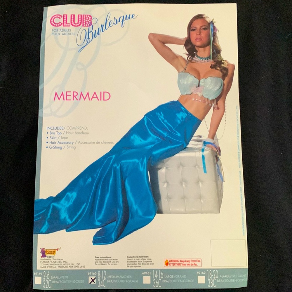 Club Burlesque Mermaid